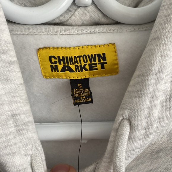 New w Tags! Chinatown Market Tech College Hoodie Small - Picture 3 of 4